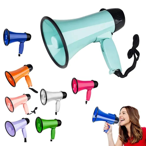 25 Watt Horn Speaker Siren Alarm Record Megaphone Bullhorn