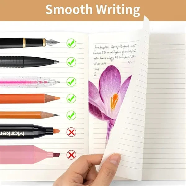 A5 Kraft Lined Notebooks 30 sheets/60 pages