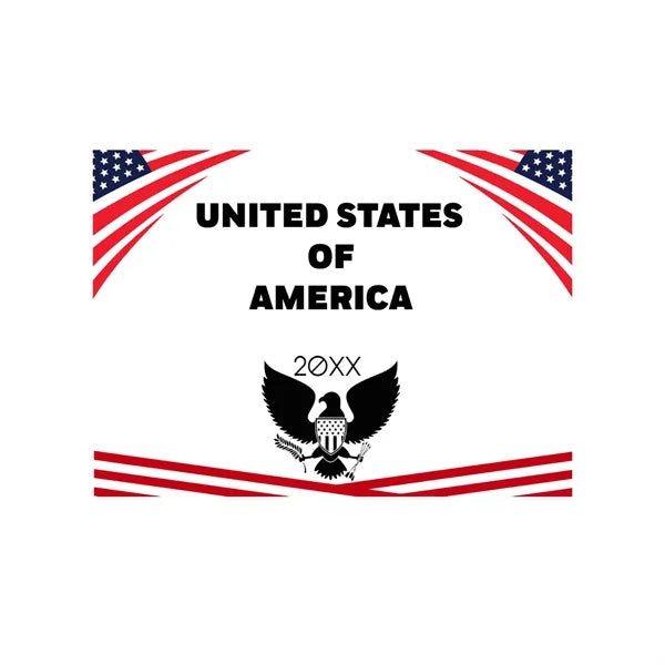 24x18 Custom Outdoor Yard Signs United States Of America