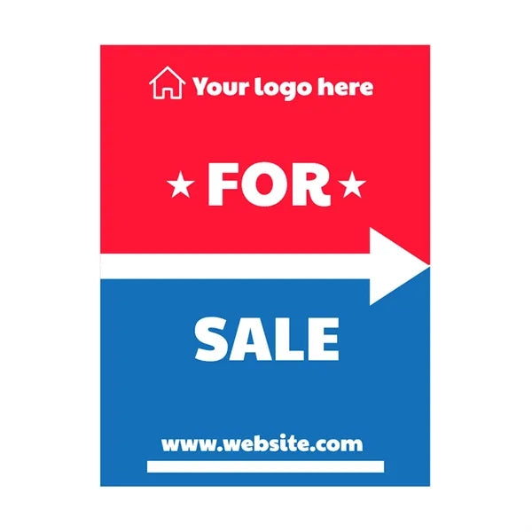 9x12 Custom Outdoor Yard Signs For Sale Estate