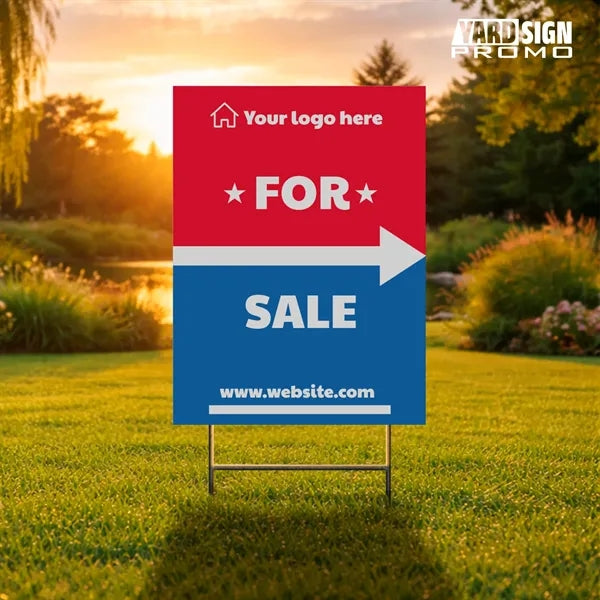 9x12 Custom Outdoor Yard Signs For Sale Estate
