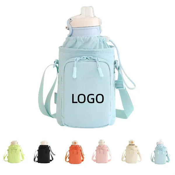 Water Bottle Phone Crossbody Storage Bag for Outing