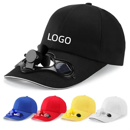 Summer Outdoor Sports Cycling Fishing Hat with Cool Fan