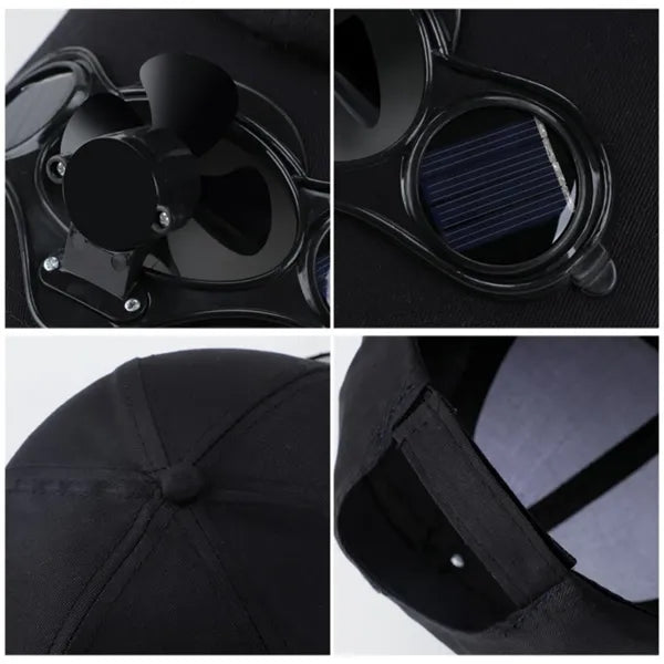 Summer Outdoor Sports Cycling Fishing Hat with Cool Fan