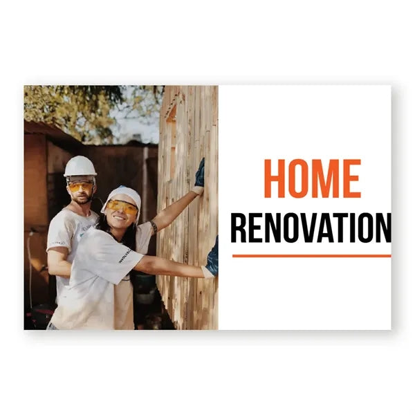 12x18 Custom Outdoor Yard Signs Home Renovation
