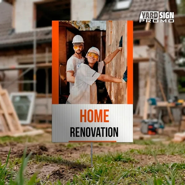 12x18 Custom Outdoor Yard Signs Home Renovation