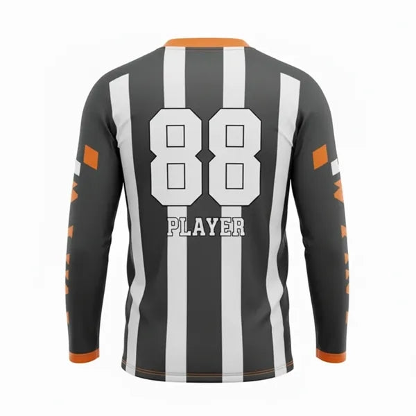 Long Sleeve 180G Spandex Soccer Jersey ( Full Color )