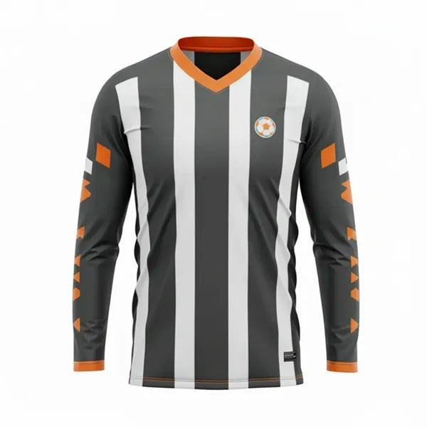 Long Sleeve 180G Spandex Soccer Jersey ( Full Color )