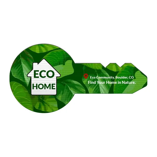 36x18 Custom Outdoor Giant Key Eco Home