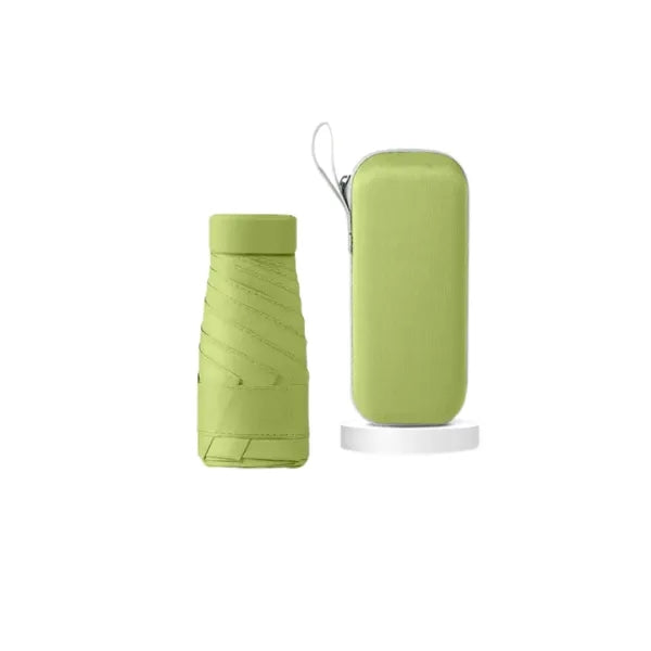 Mini Foldable Sun Umbrella with Case
