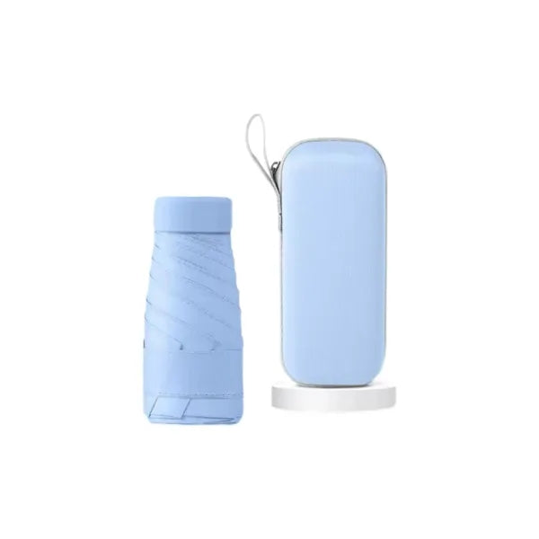 Mini Foldable Sun Umbrella with Case