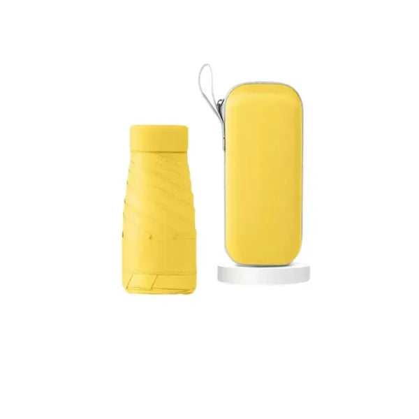 Mini Foldable Sun Umbrella with Case