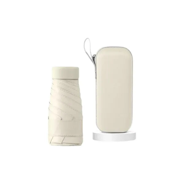Mini Foldable Sun Umbrella with Case