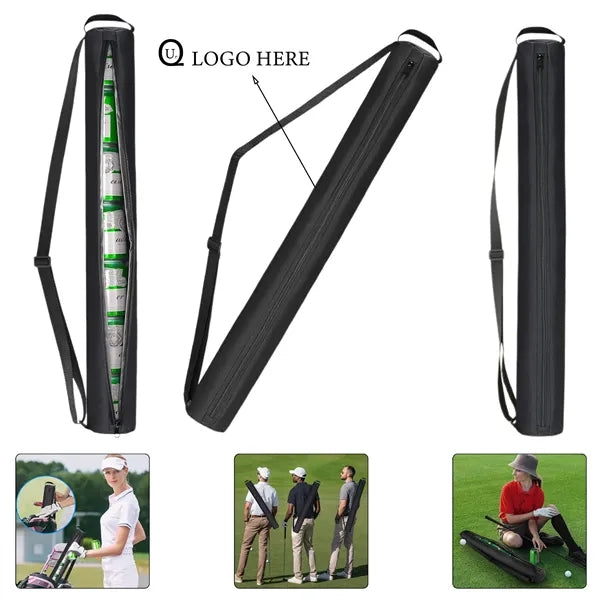 Golf Cylinder Beverage Insulation Cover Bag