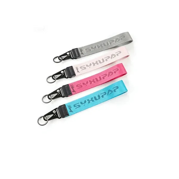 Woven Wrist Lanyard Keychain