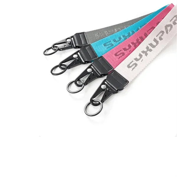 Woven Wrist Lanyard Keychain