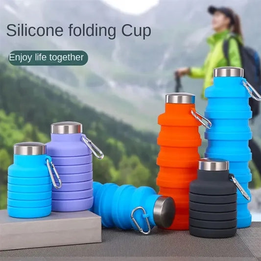 Foldable Silicone Water Bottle