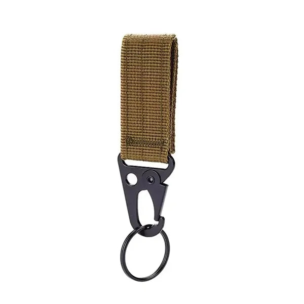 Low MOQ Multi-Function Webbing Eagle Beak Buckle Keychain
