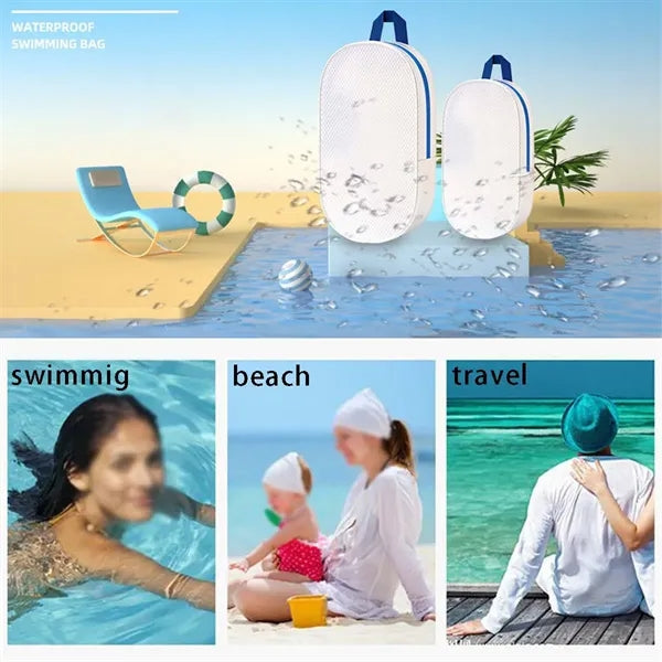 Waterproof Wet Dry Storage Bag For Swimming Beach Travel