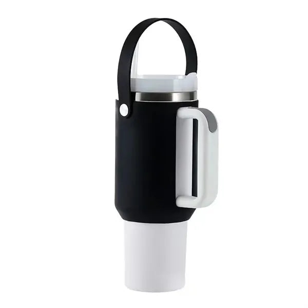 Silicone Travel Tumbler Carrier With Handle