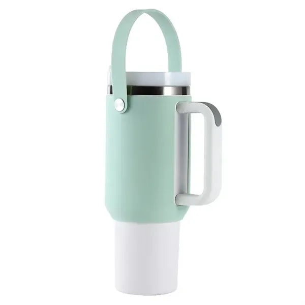 Silicone Travel Tumbler Carrier With Handle