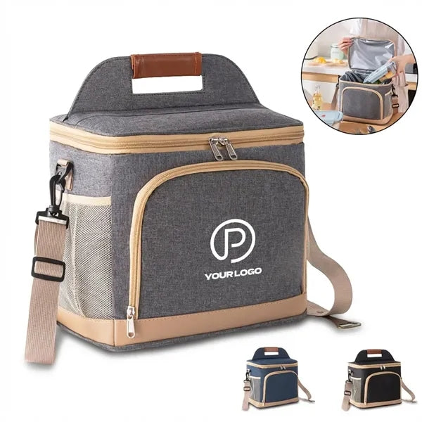 Large Leakproof Lunch Cooler Bag For Picnic Office Travel