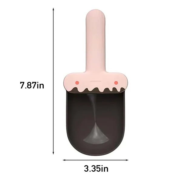 3-In-1 Pet Food Scoop Measuring Cup With Sealing Clip