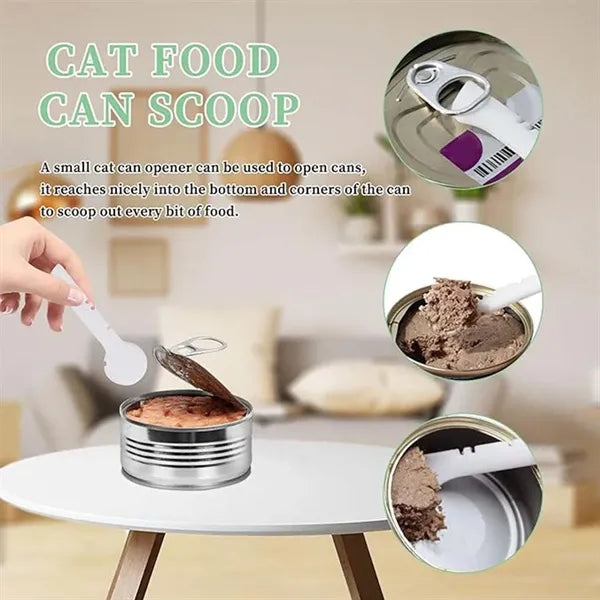 3-In-1 Pet Food Scoop Measuring Cup With Sealing Clip