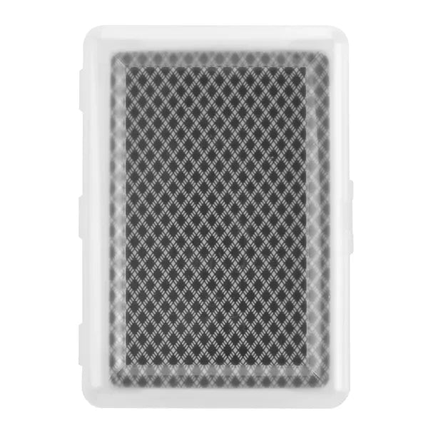 Paper Playing Cards In Plastic Clear Case