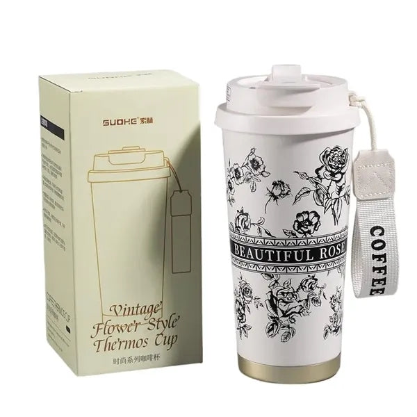 Logo 17 oz Stainless Steel Insulated Travel Mug