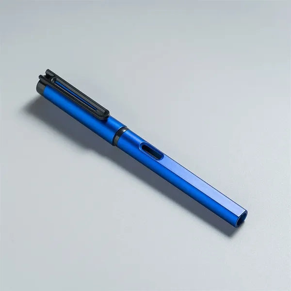 Logo Gel Pen Black Ink Rollerball Pre