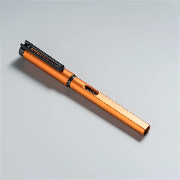 Logo Gel Pen Black Ink Rollerball Pre