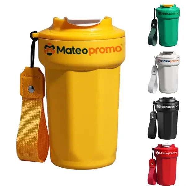 Logo 17 oz Stainless Steel Insulated Travel Mug