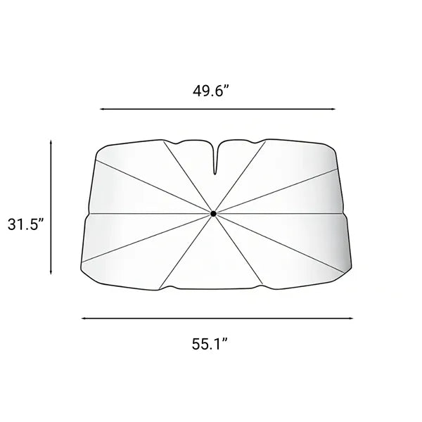 Car Windshield Sun Shade Umbrella