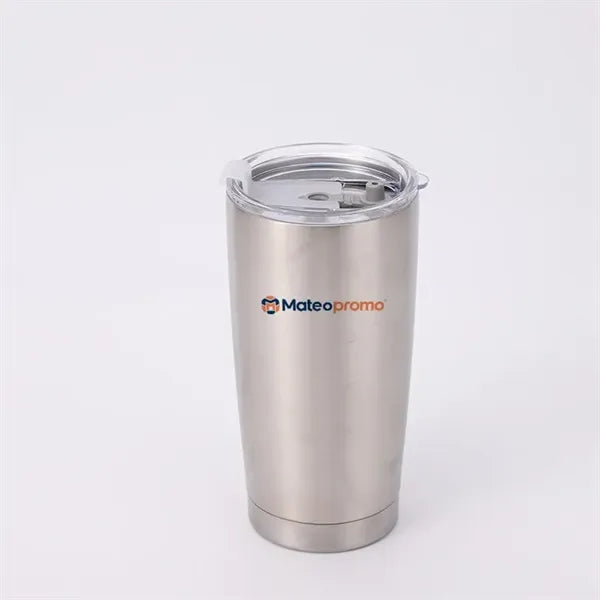 Logo 20 oz Double Wall Stainless Steel Beer Mug