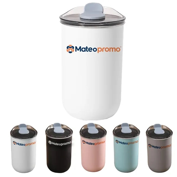 Logo 10 oz Stainless Steel Milk Cup