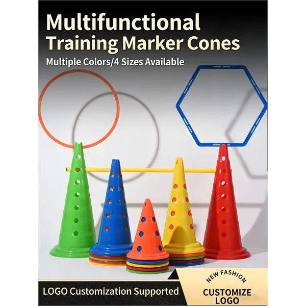 Extra-Thick Soccer Training Cones