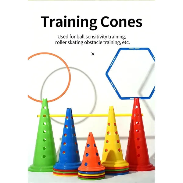 Extra-Thick Soccer Training Cones