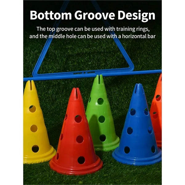 Extra-Thick Soccer Training Cones
