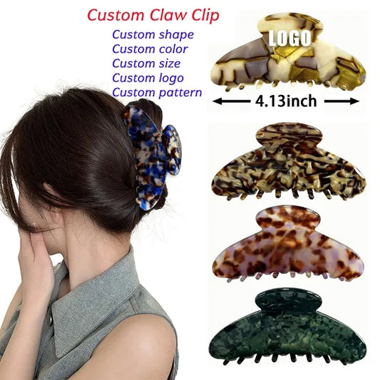 NEW Fashion 4.13-inch Large Acetate Women Hair Clip