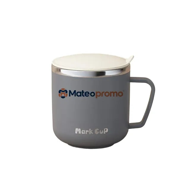 Logo 13.5 oz Double Wall Stainless Steel Coffee Mug