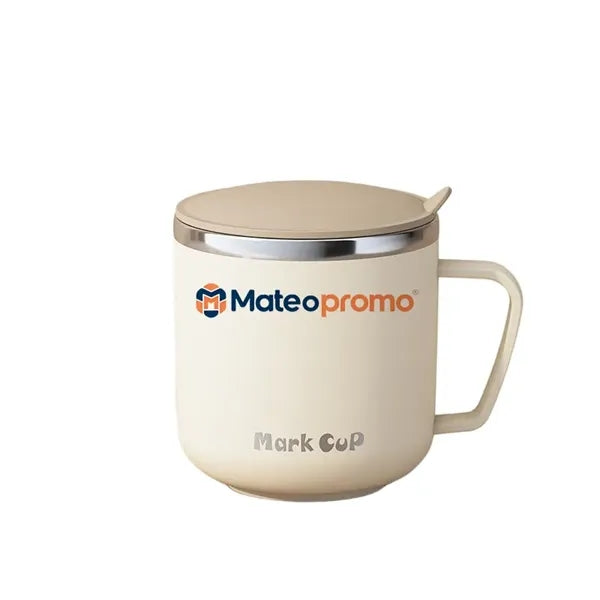 Logo 13.5 oz Double Wall Stainless Steel Coffee Mug