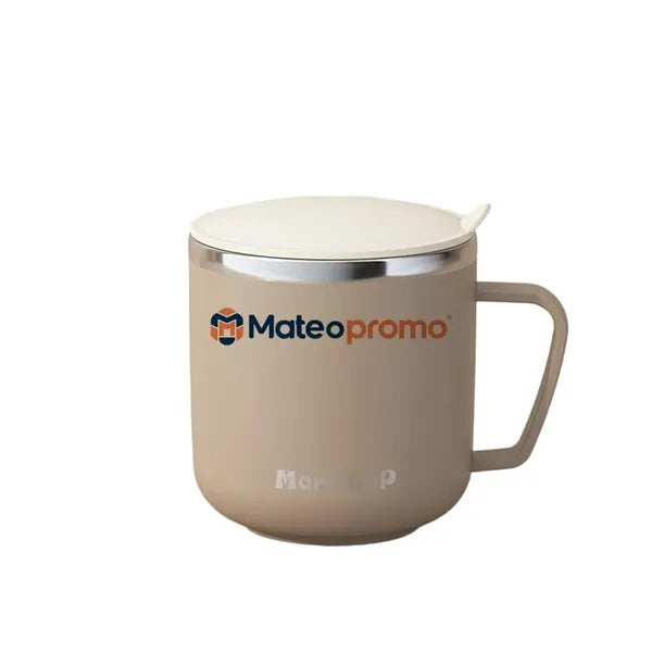 Logo 13.5 oz Double Wall Stainless Steel Coffee Mug