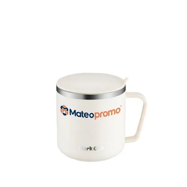 Logo 13.5 oz Double Wall Stainless Steel Coffee Mug