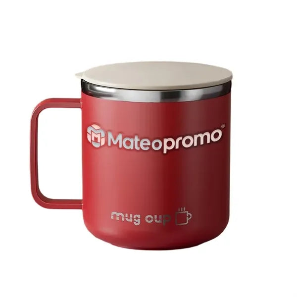 Logo 13.5 oz Double Wall Stainless Steel Coffee Mug