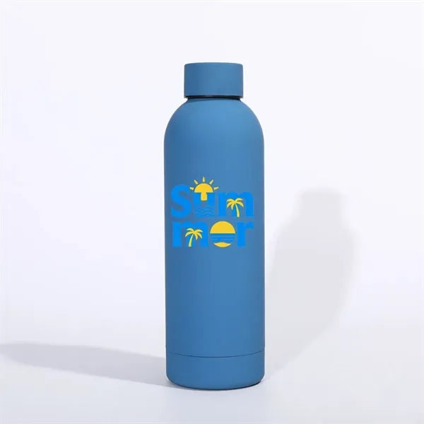 17 oz Narrow Mouth Double Wall Stainless Steel Vacuum Bottle