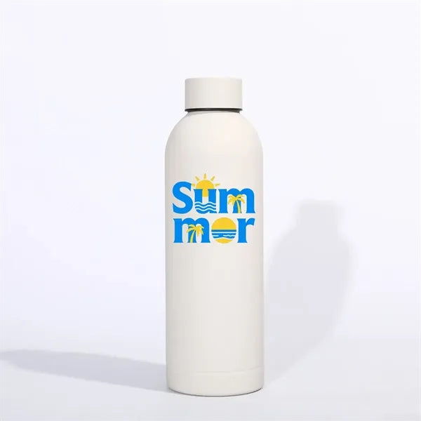17 oz Narrow Mouth Double Wall Stainless Steel Vacuum Bottle