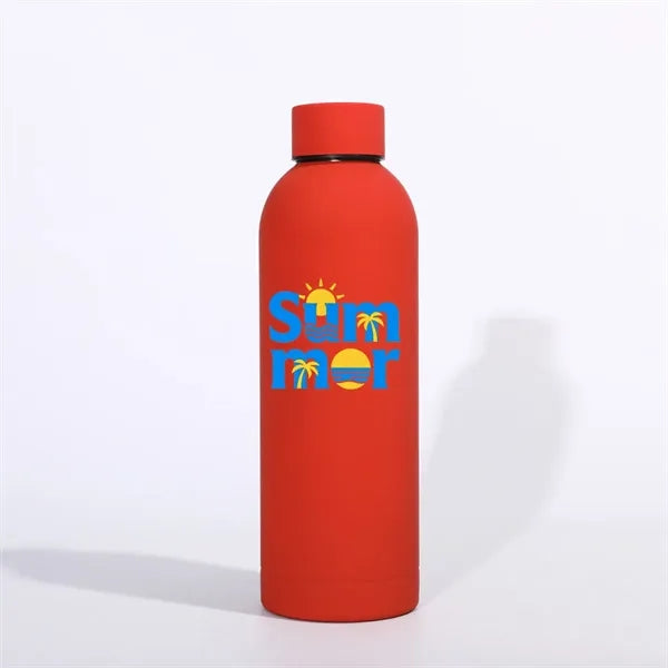 17 oz Narrow Mouth Double Wall Stainless Steel Vacuum Bottle