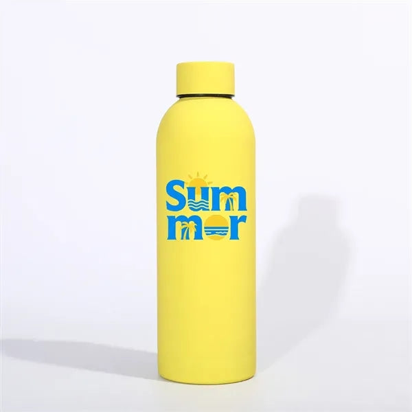 17 oz Narrow Mouth Double Wall Stainless Steel Vacuum Bottle