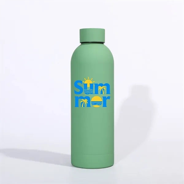 17 oz Narrow Mouth Double Wall Stainless Steel Vacuum Bottle